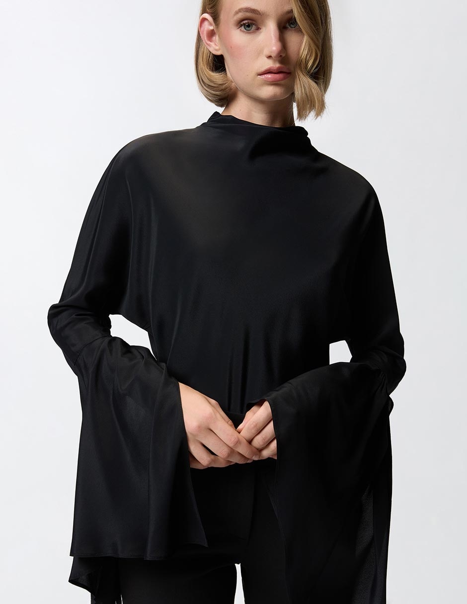 Blusa manga larga para mujer 7