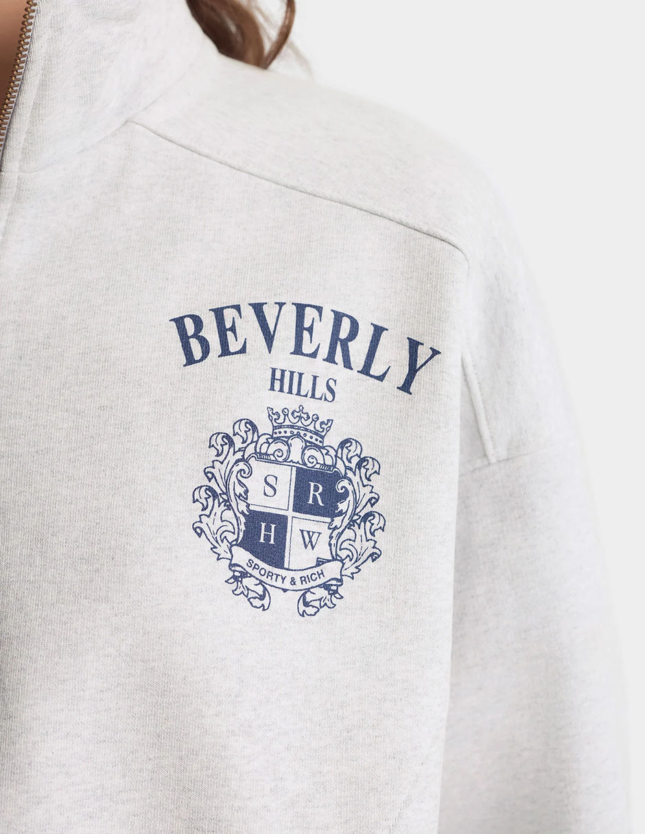 Sudadera con bolsillos Sporty & Beverly Hills para mujer 5
