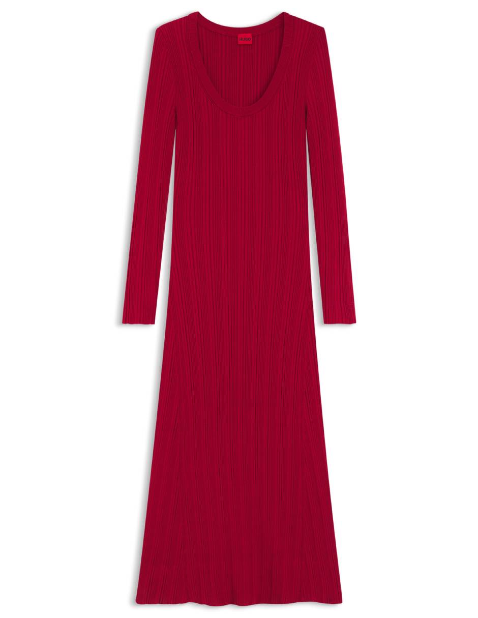 Vestido midi de fiesta Hugo