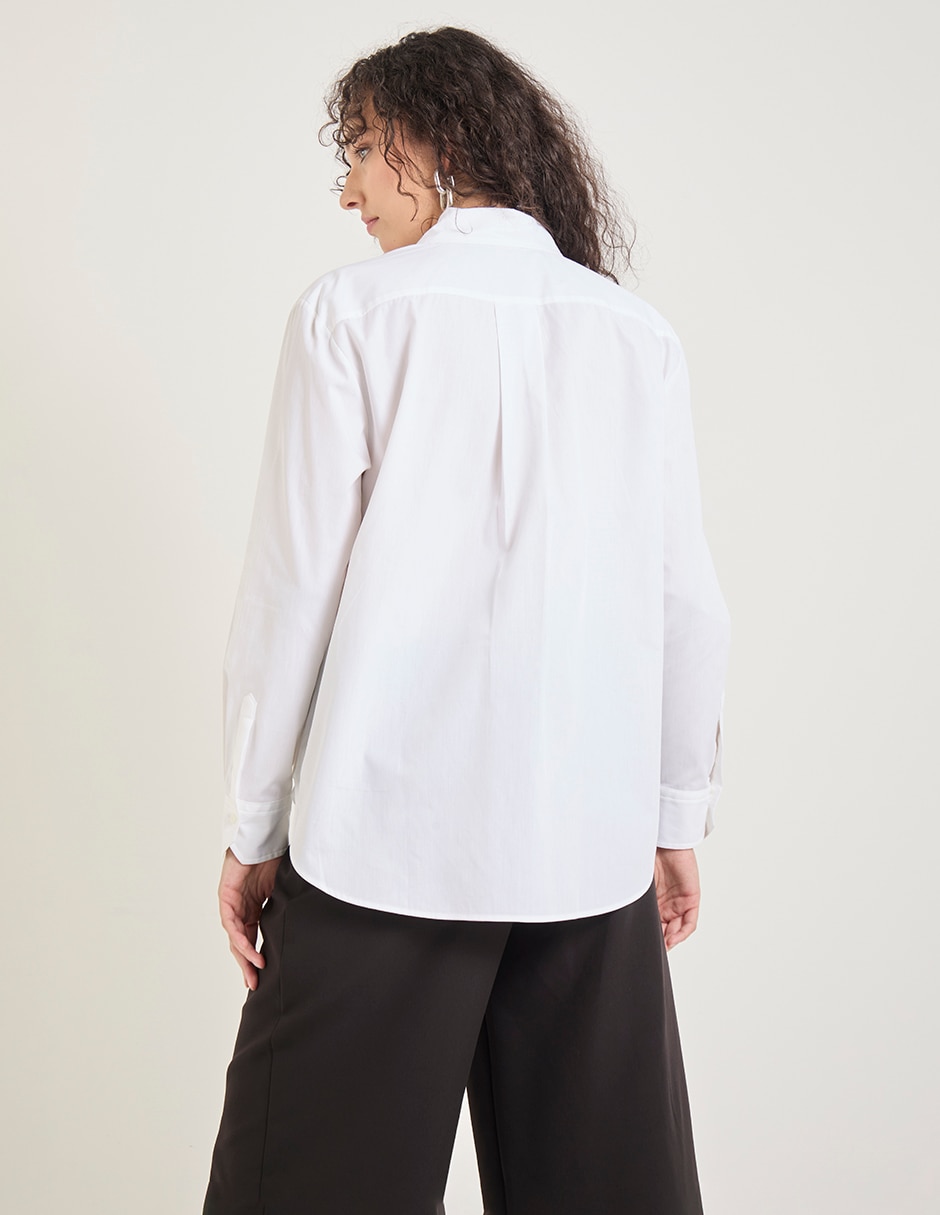 Blusa Hugo manga larga para mujer