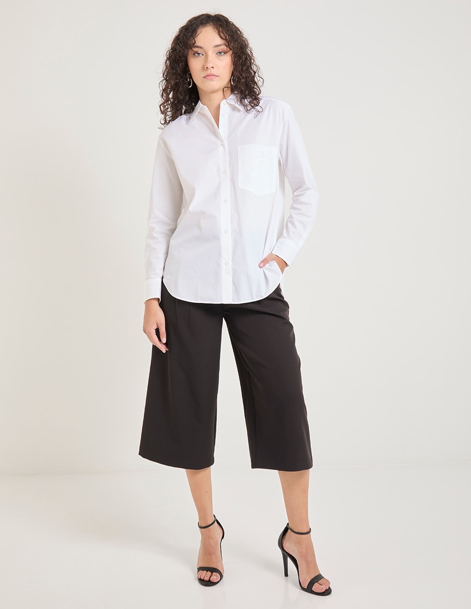 Blusa Hugo manga larga para mujer
