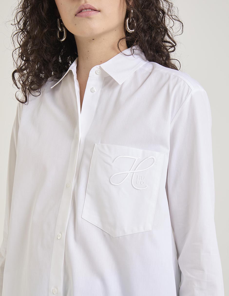 Blusa Hugo manga larga para mujer