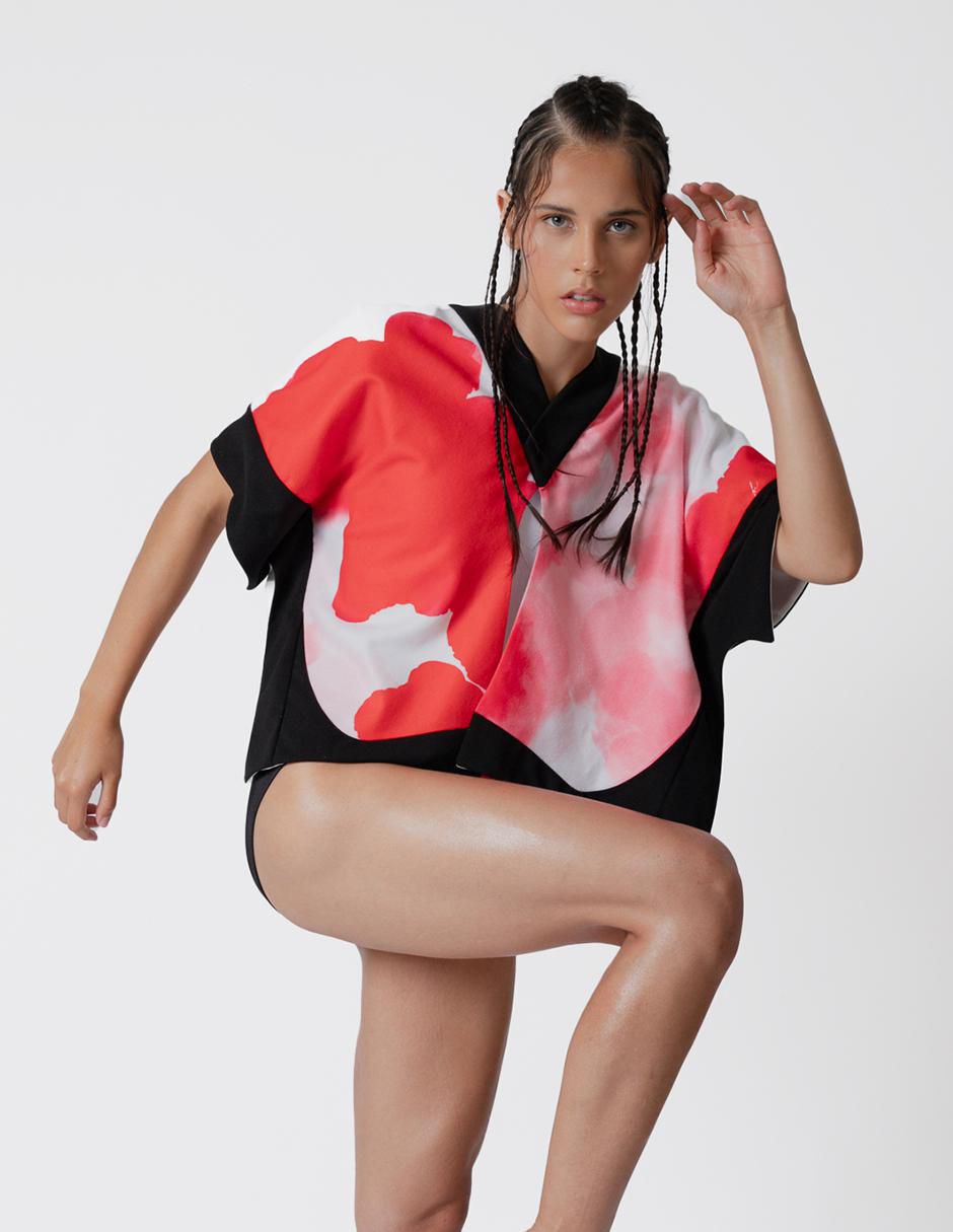 Top Haute á Porter cuello v