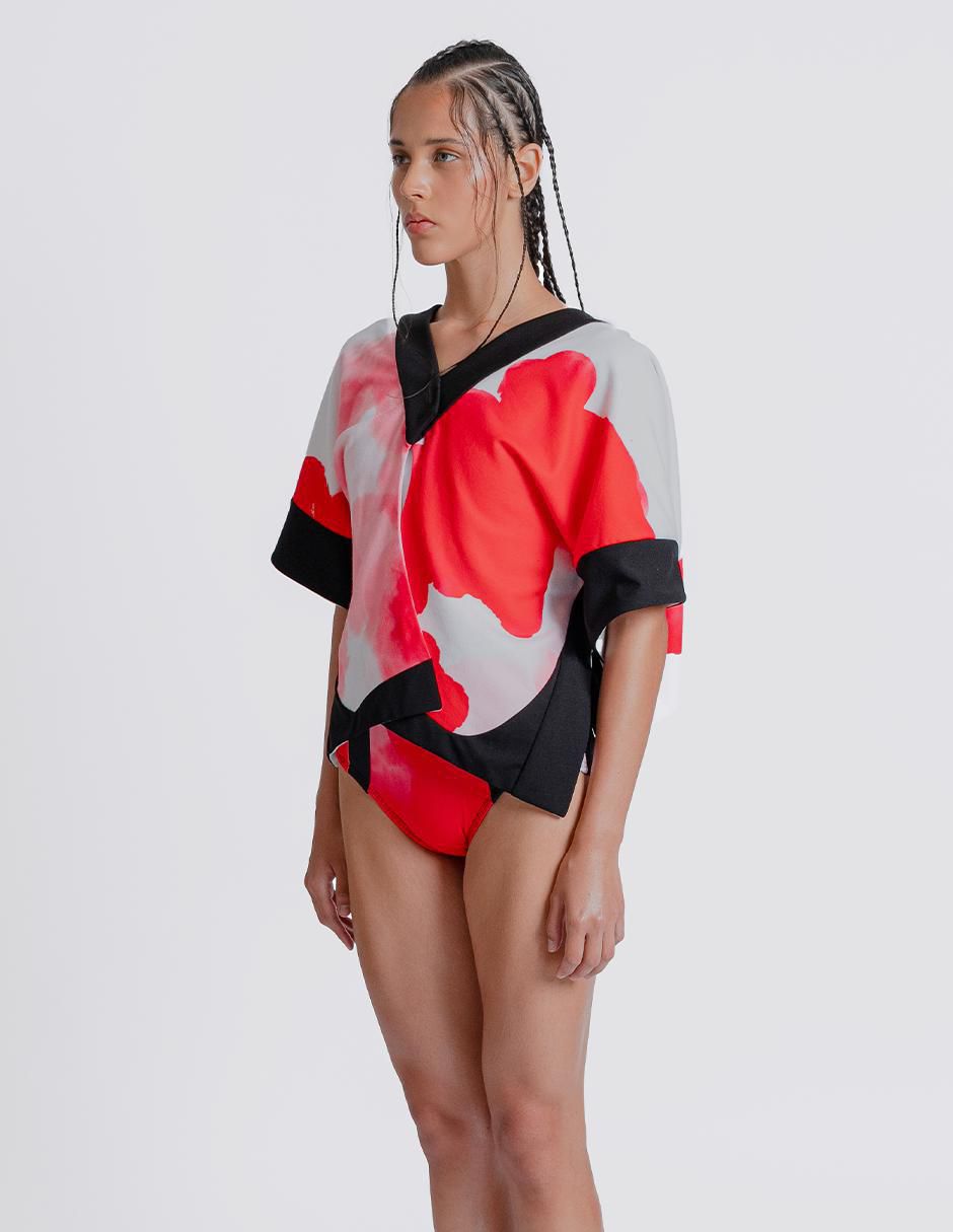 Top Haute á Porter cuello v