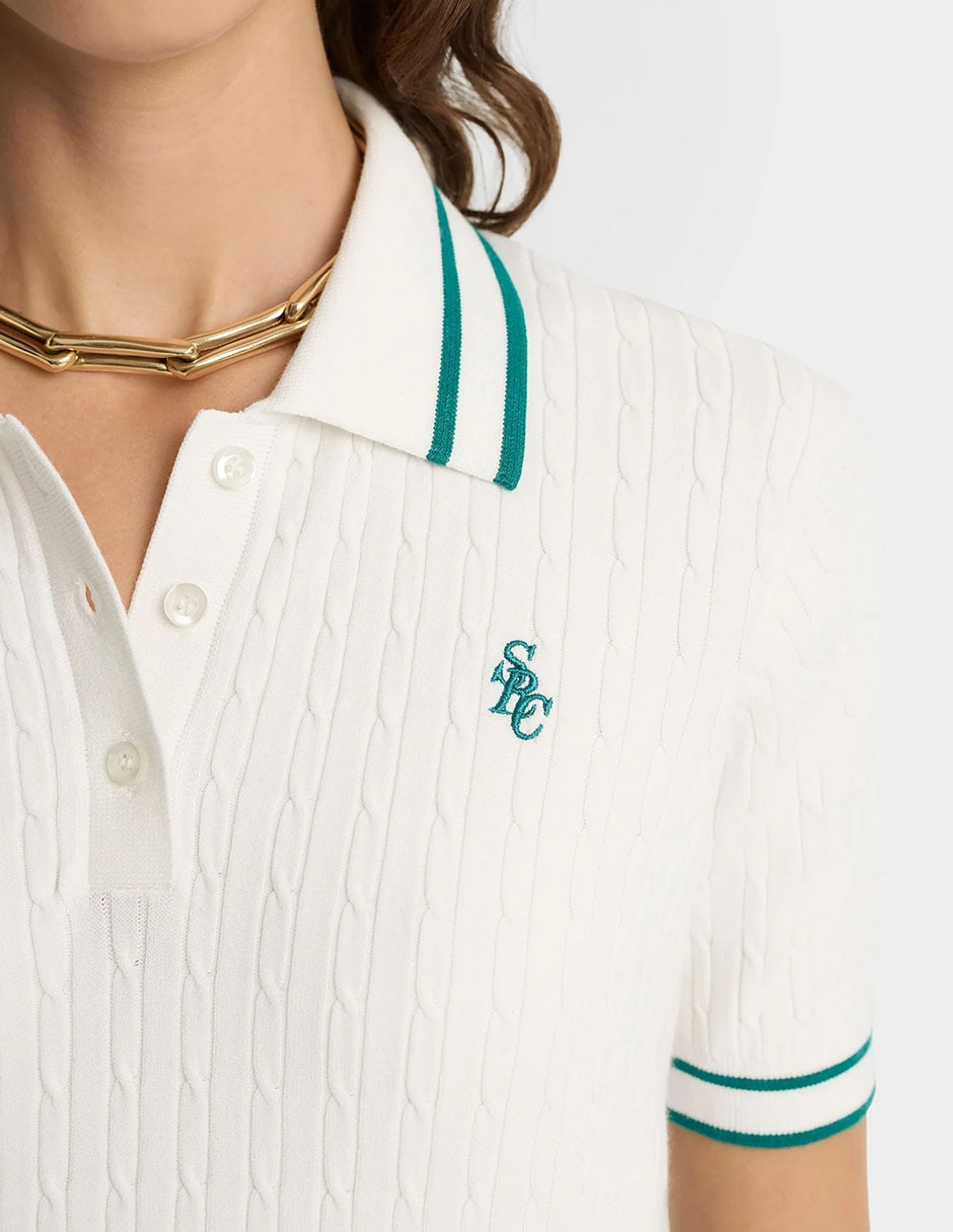 Playera tipo polo Sporty & para mujer 5