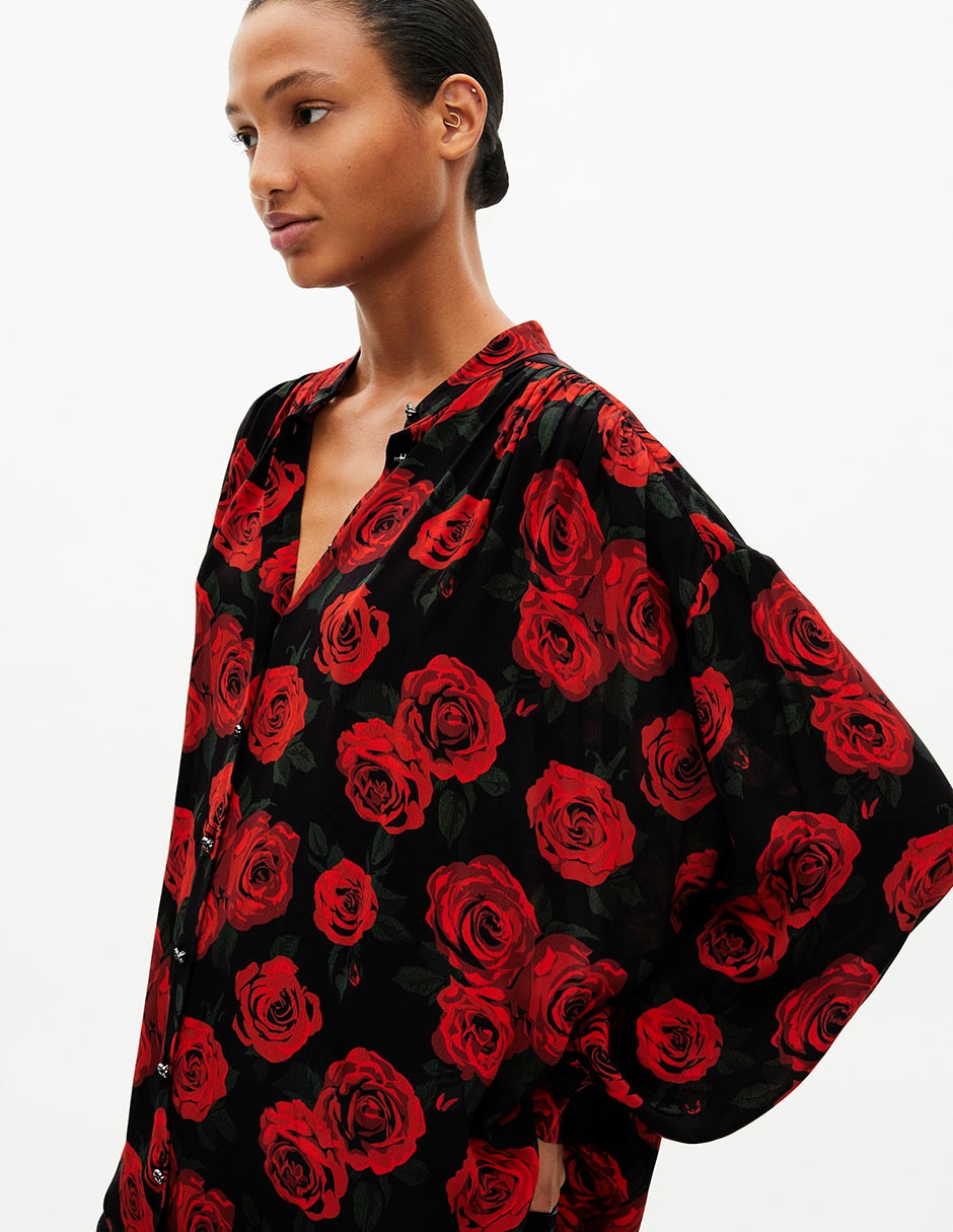 Camisa manga larga para mujer