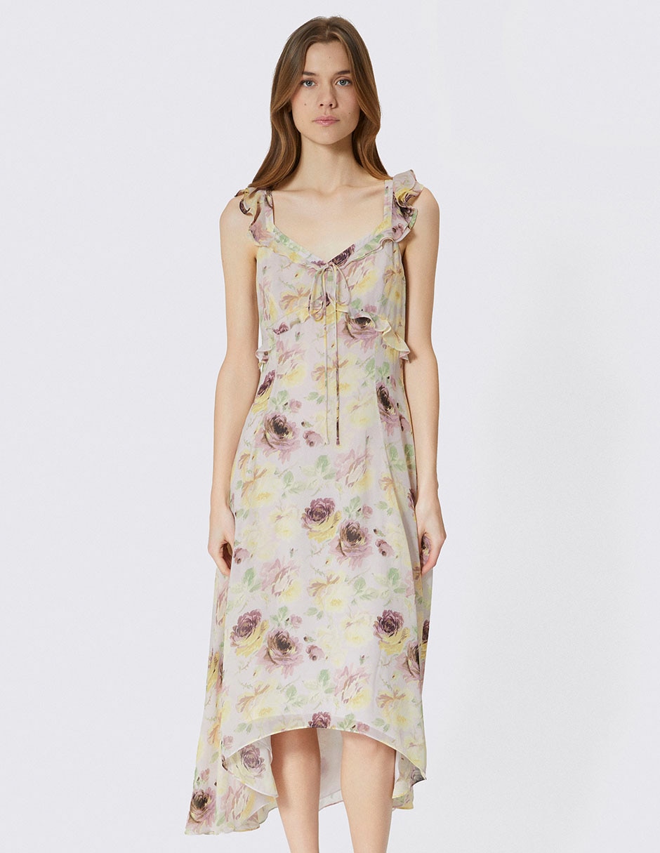 Vestido crop casual para mujer