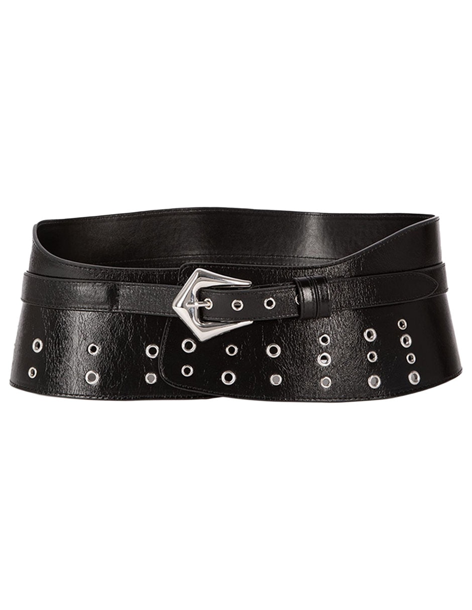 Cinturón de piel para mujer
