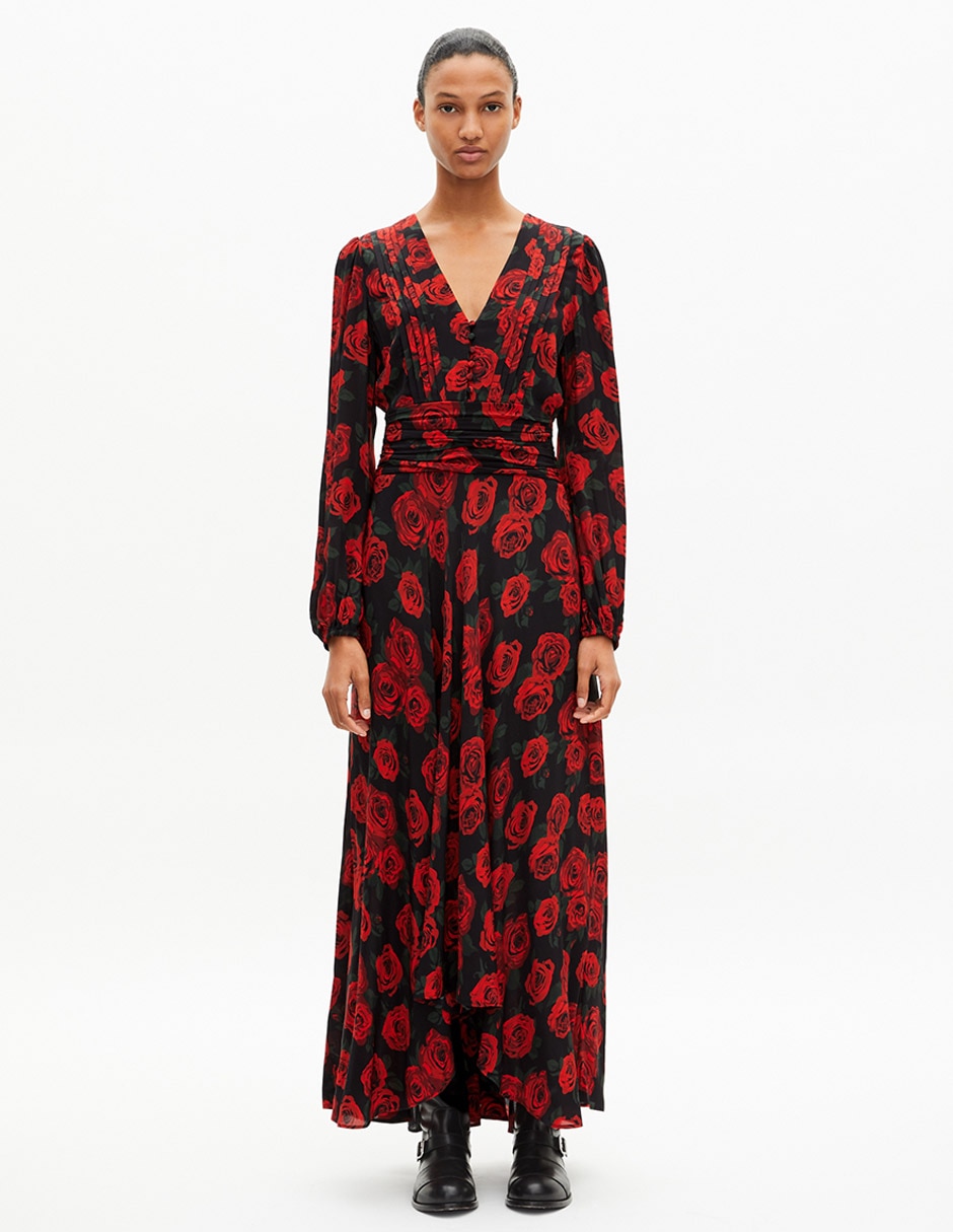 Vestido largo casual para mujer Vestido largo casual para mujer