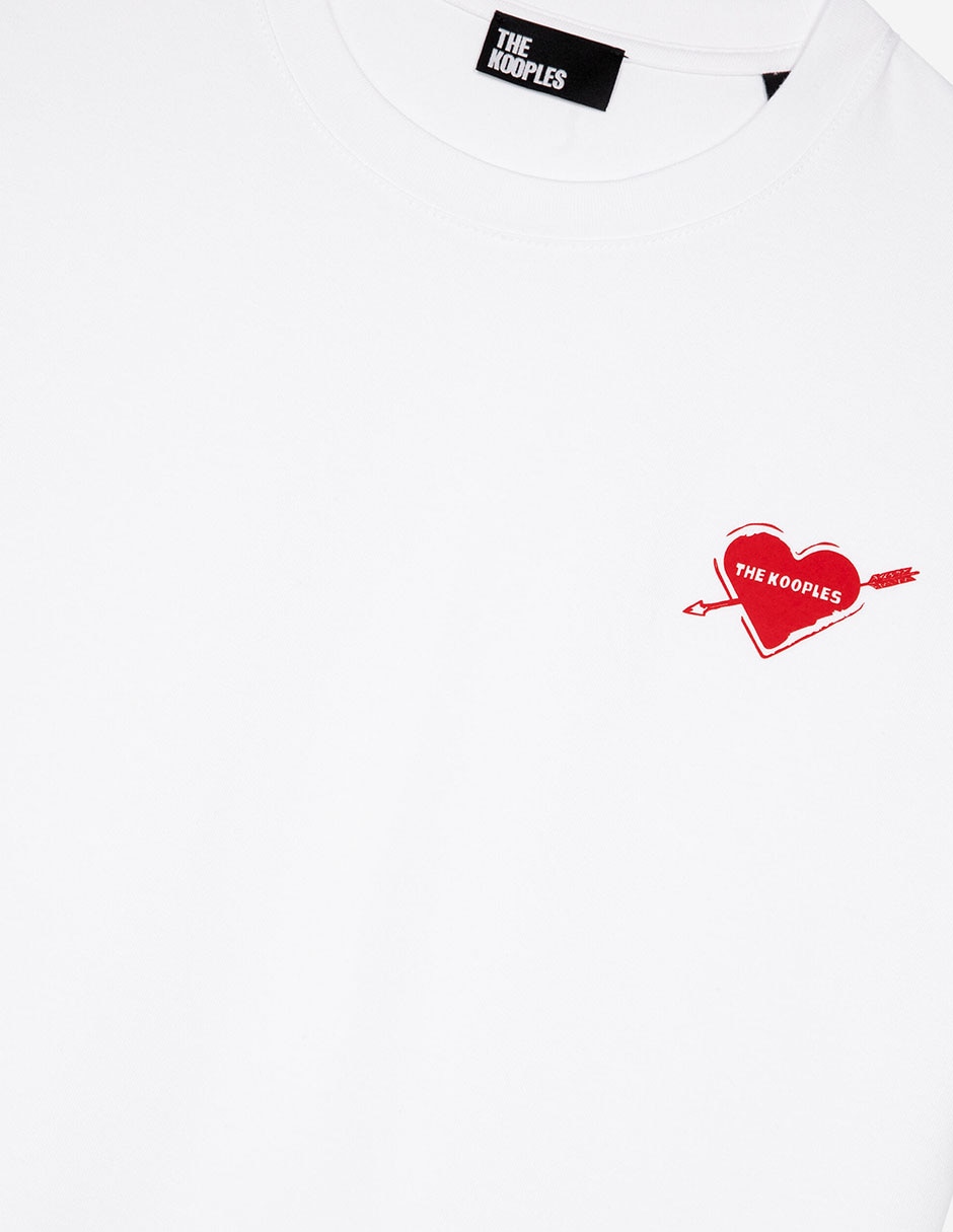 Playera manga corta The Kooples cuello redondo para mujer