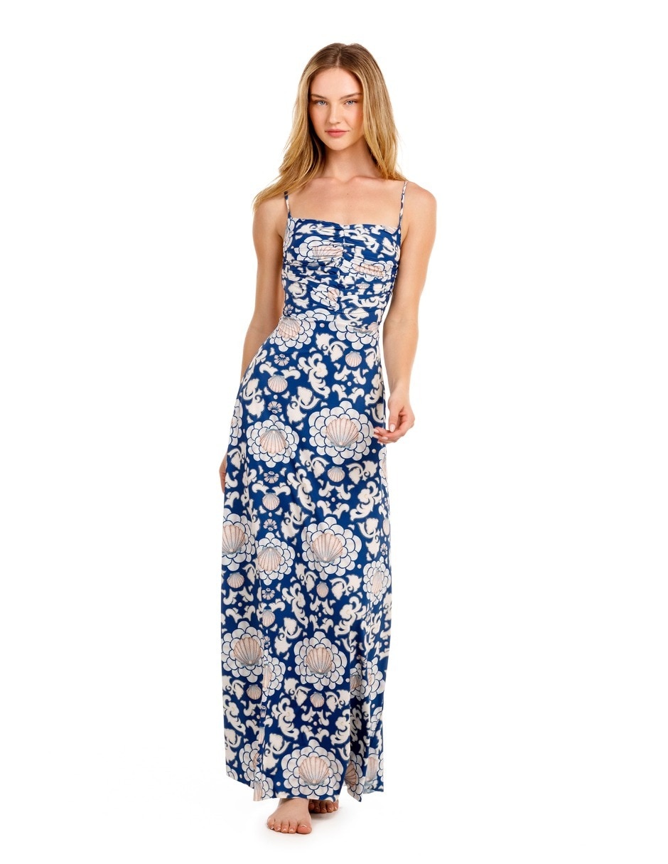 Vestido largo casual Agua Bendita Resort 26 para mujer