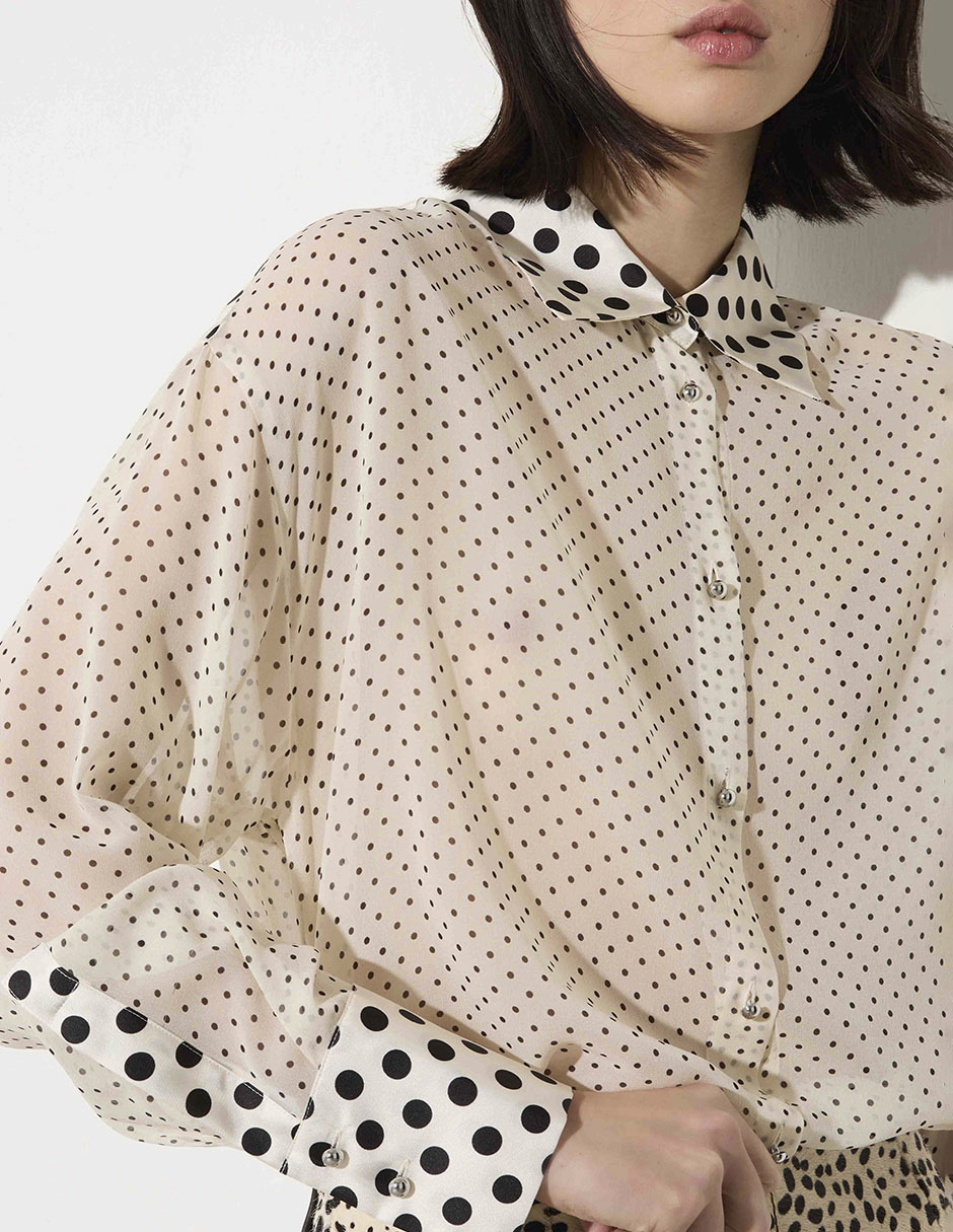 Blusa Max& manga larga para mujer 8