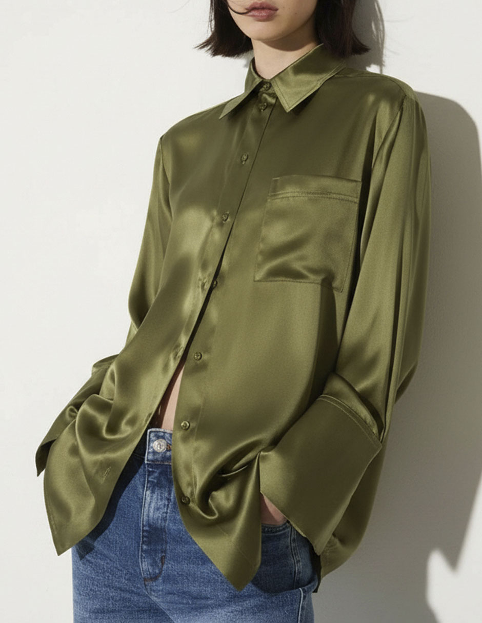 Blusa Max& manga larga para mujer 1