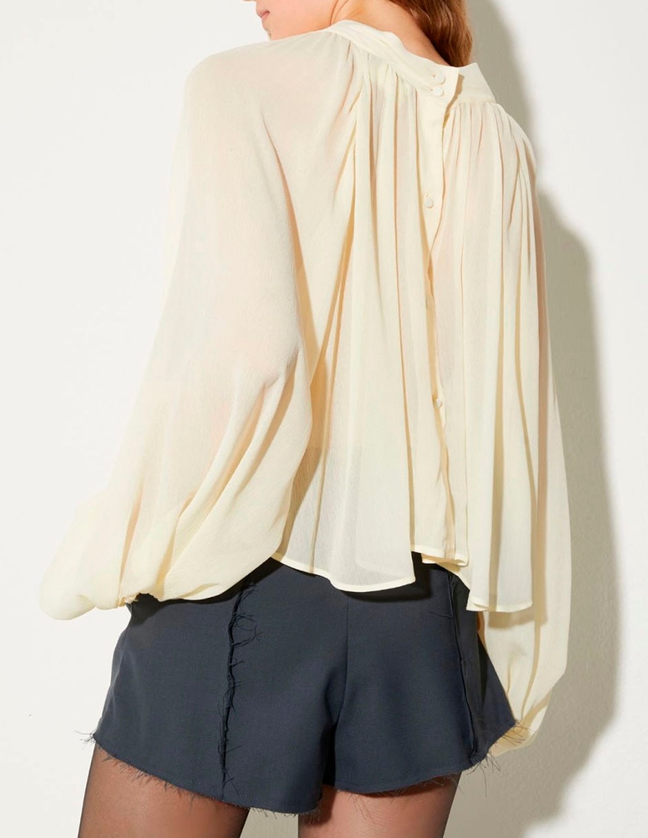 Blusa manga larga para mujer 10