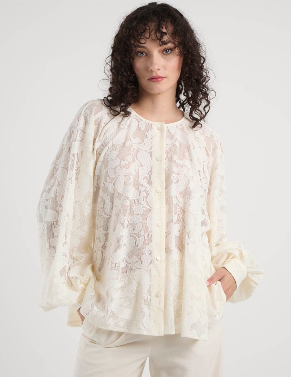 Blusa Max& manga corta para mujer