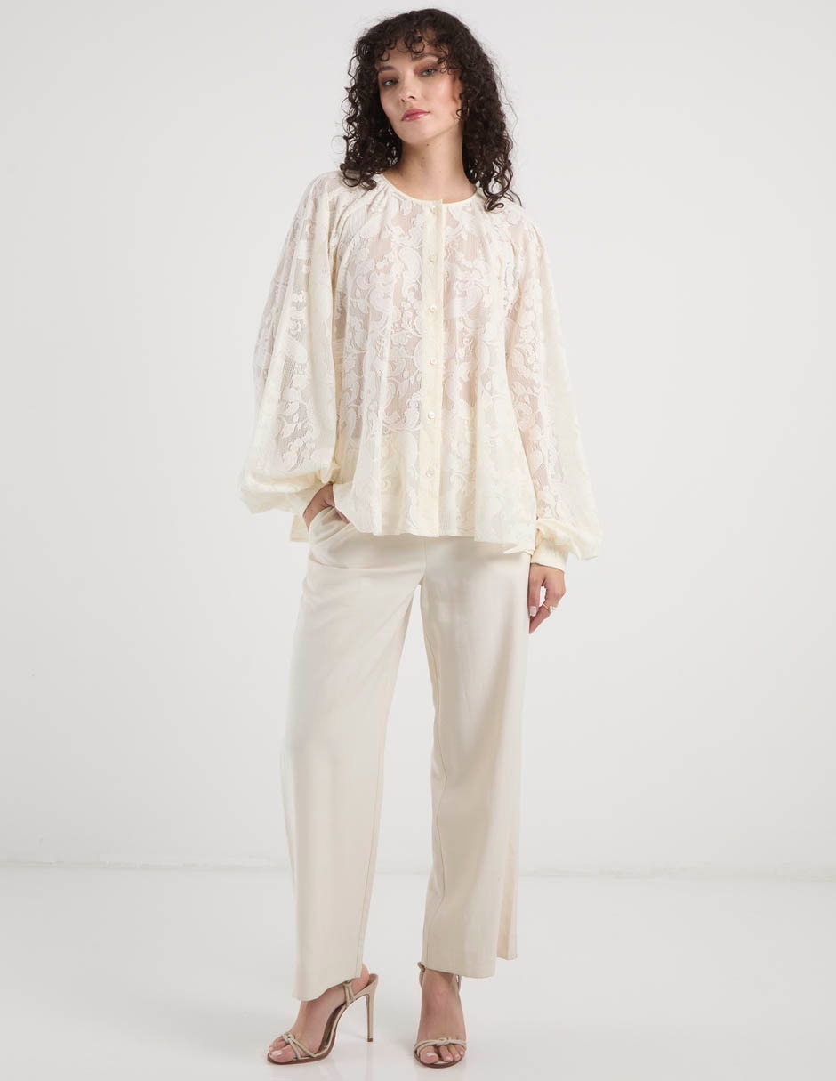 Blusa Max& manga corta para mujer 3