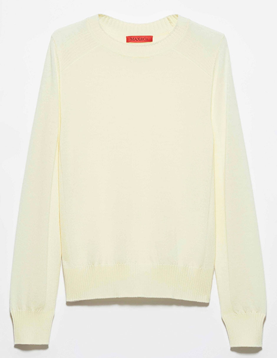 Suéter cuello redondo para mujer 6