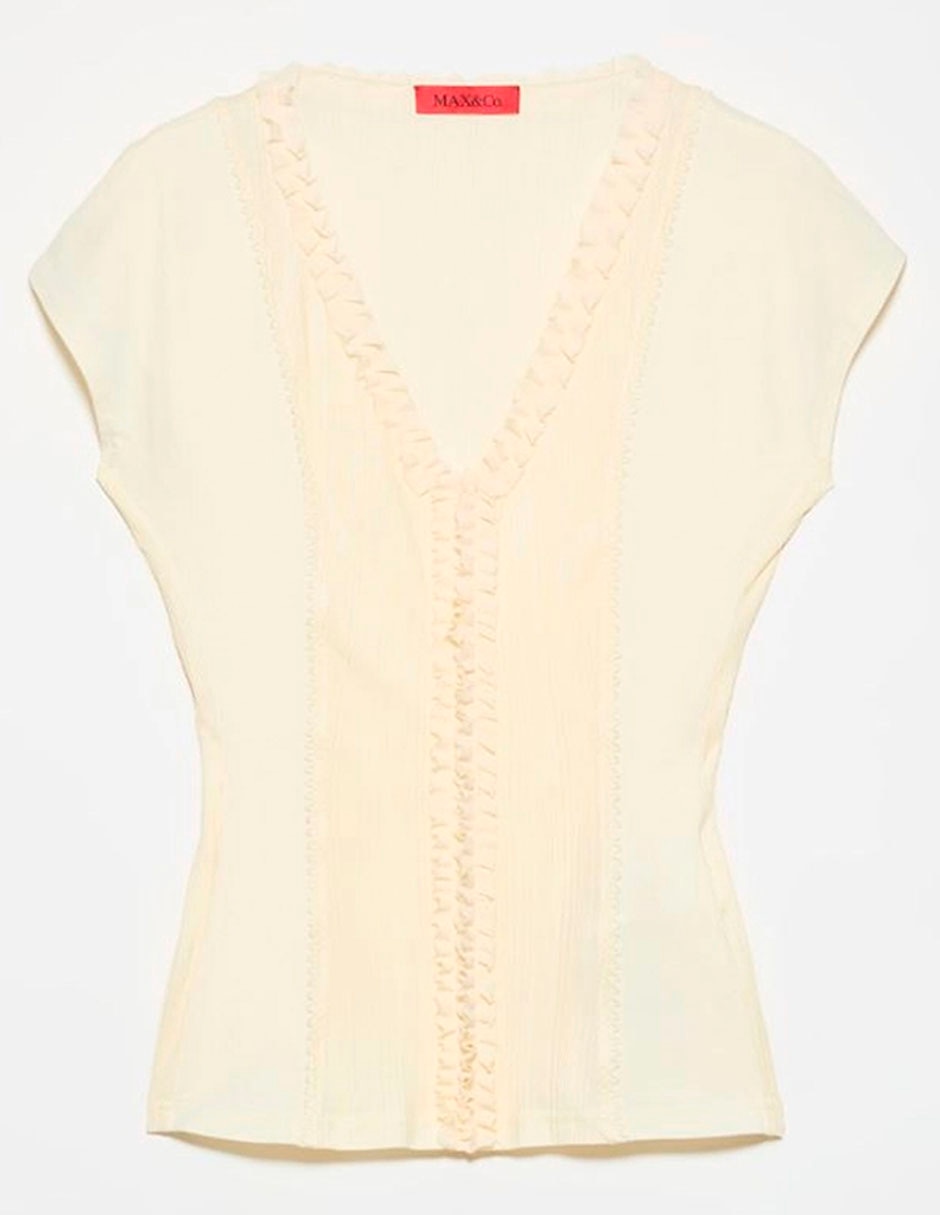 Blusa manga corta para mujer 9