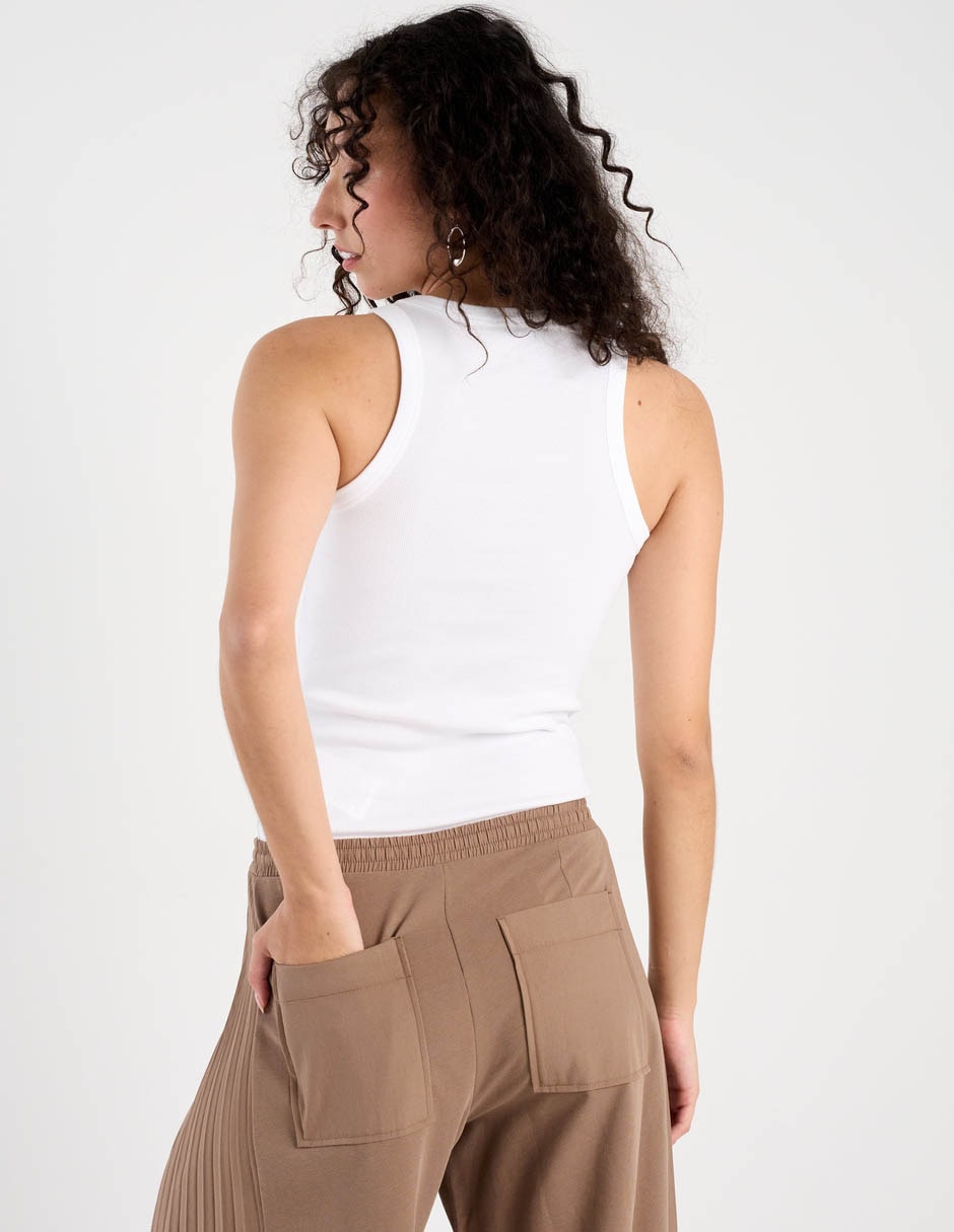 Top cuello redondo tirante ancho 2