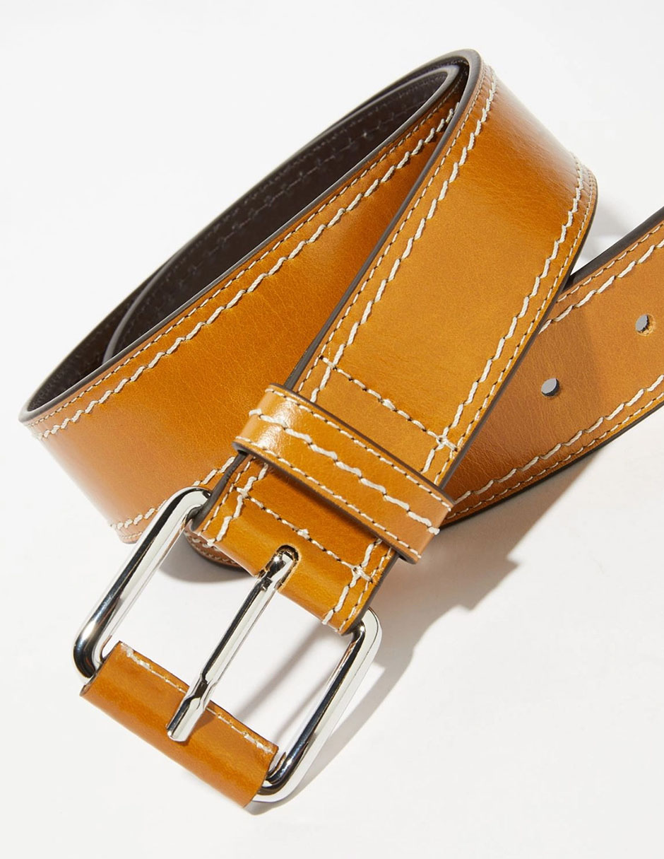 Cinturón Max&Co de piel para mujer