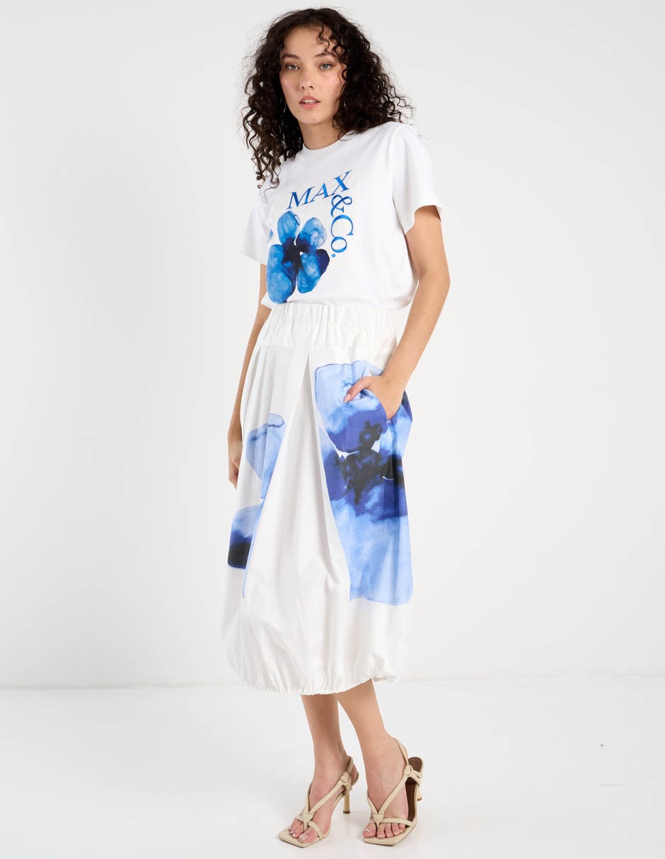 Playera manga corta cuello redondo para mujer 8