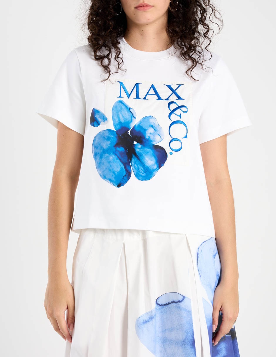 Playera manga corta cuello redondo para mujer 6
