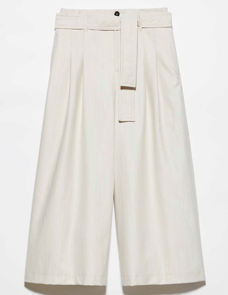 Pantalón acampanado Max& amplio para mujer 9