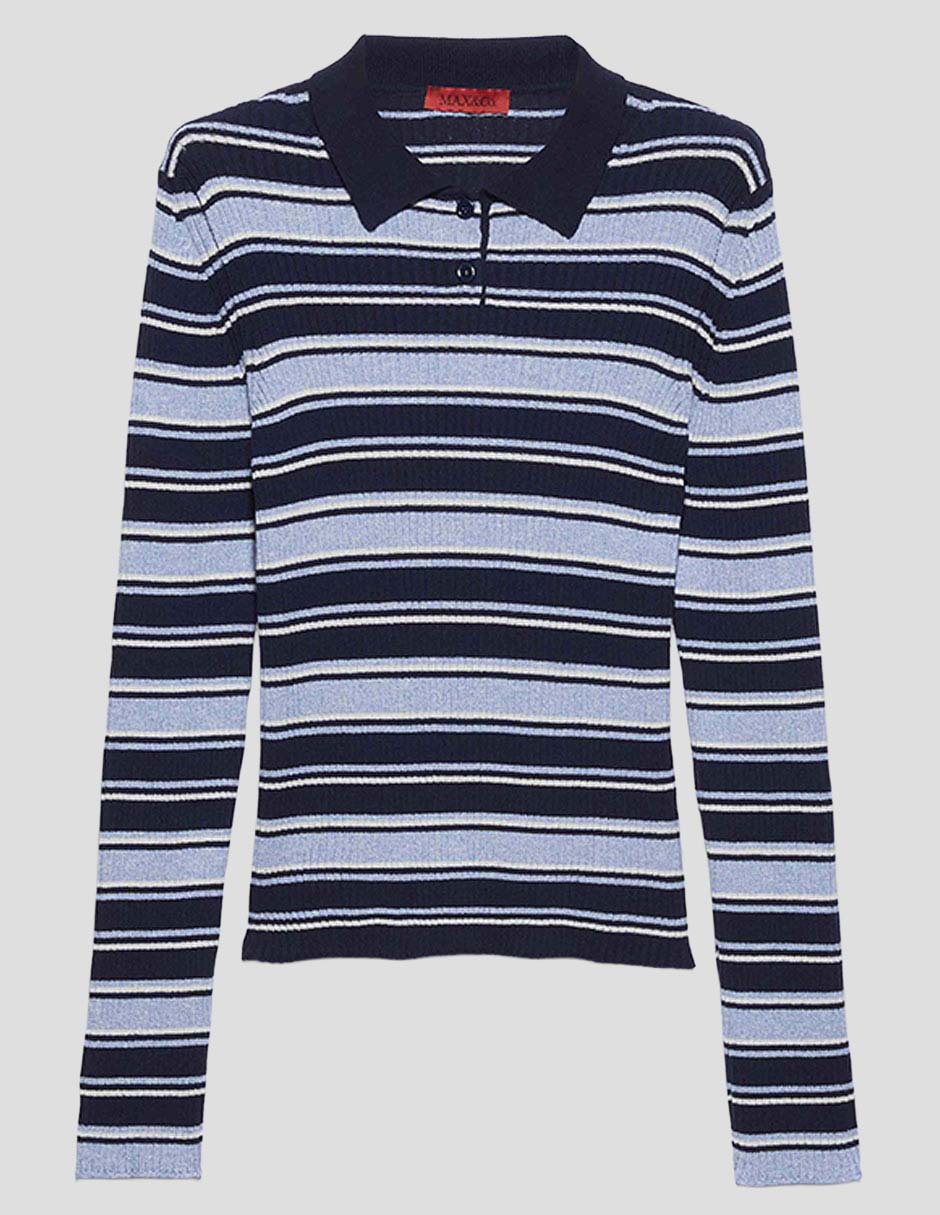 Top cuello camisero 8