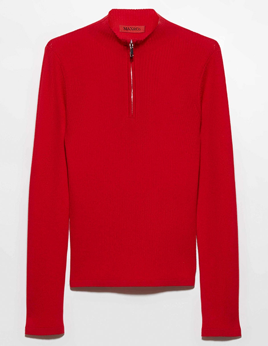 Suéter cuello alto para mujer