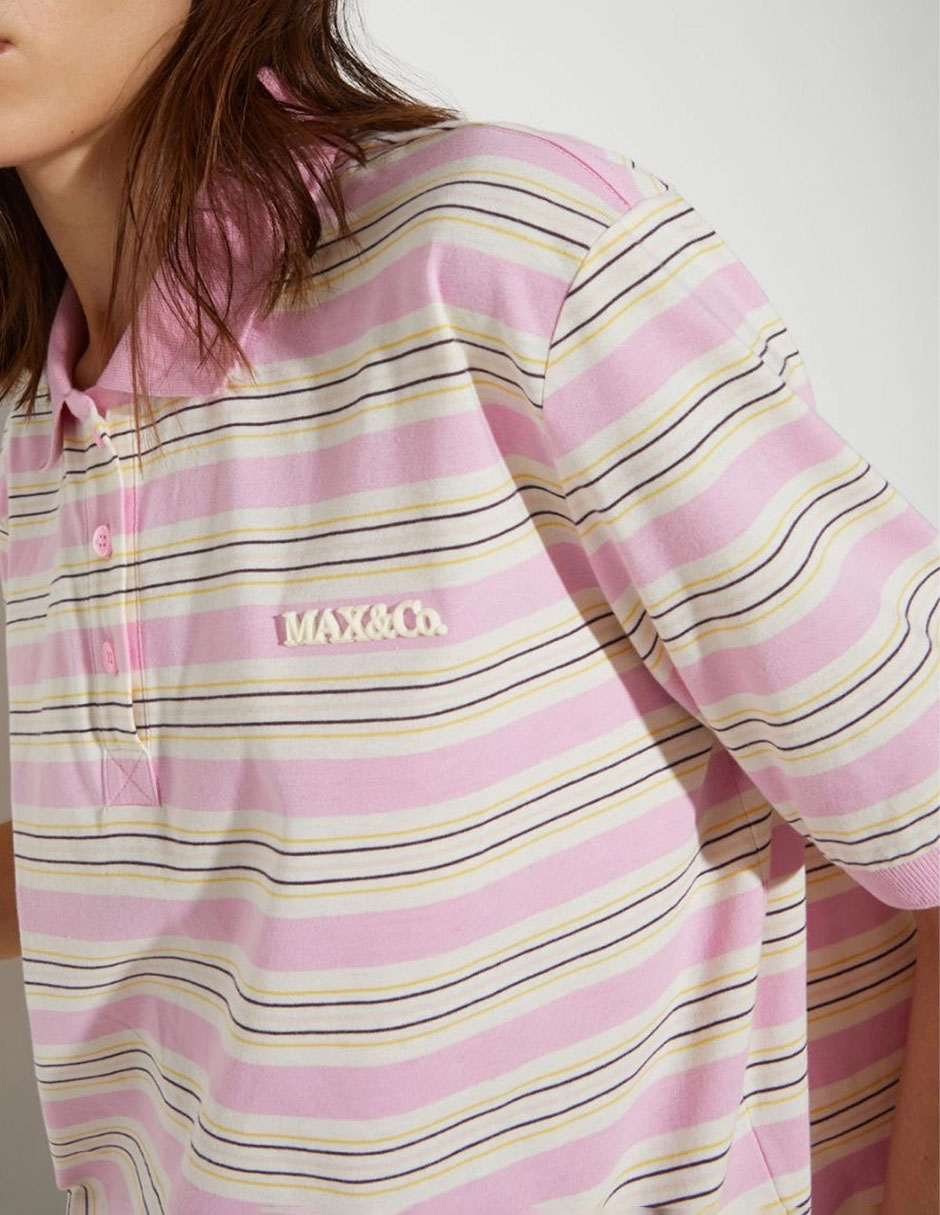 Playera tipo polo Max& para mujer 4