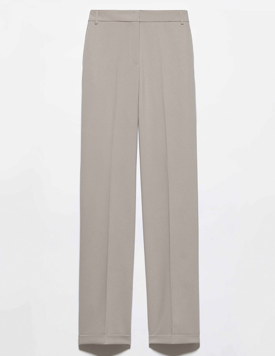 Pantalón de vestir straight para mujer 2