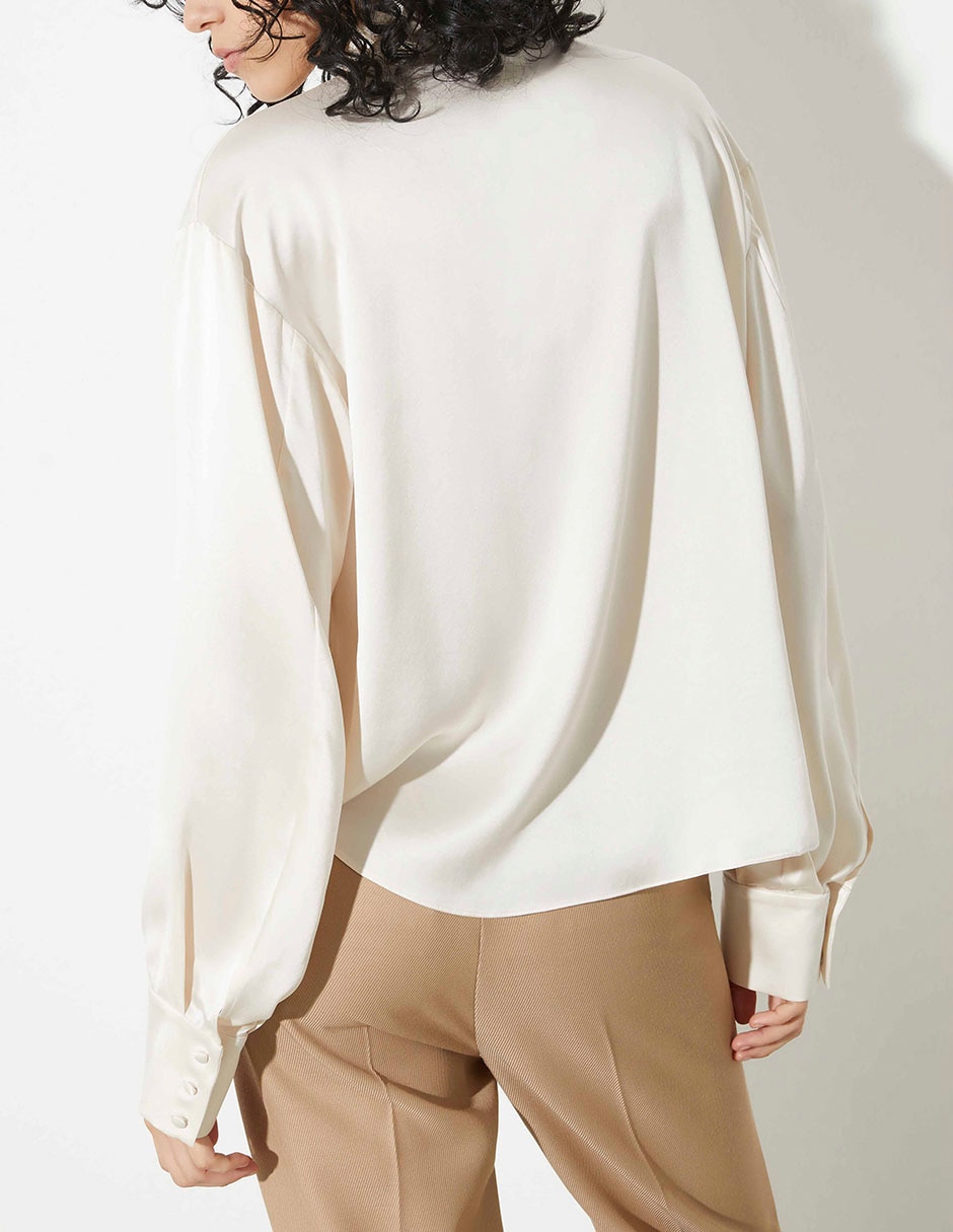 Blusa Max& manga corta para mujer 6