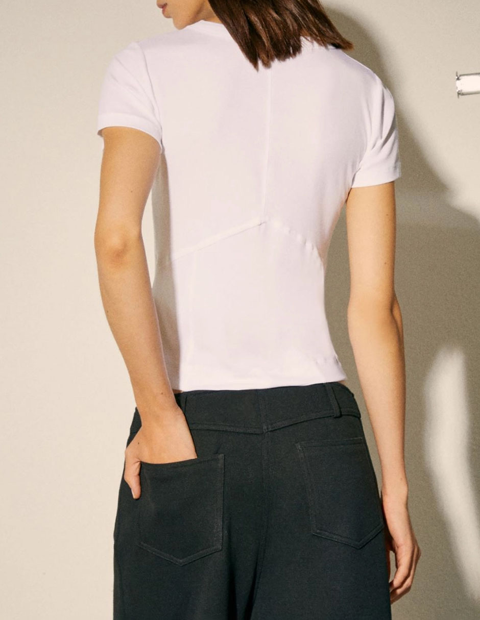 Playera Manga Corta Max& Cuello Redondo para mujer 4