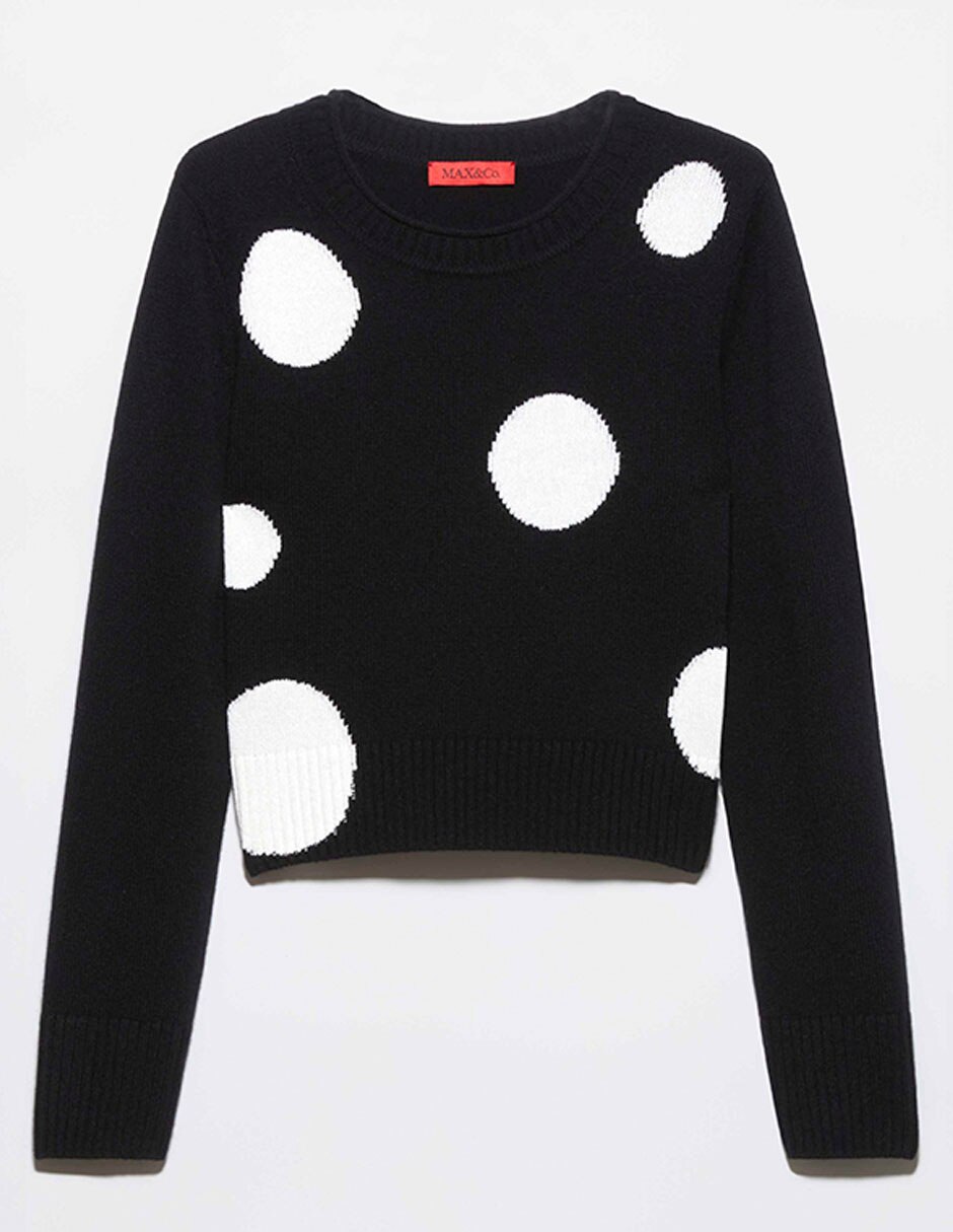 Suéter cuello redondo para mujer 9
