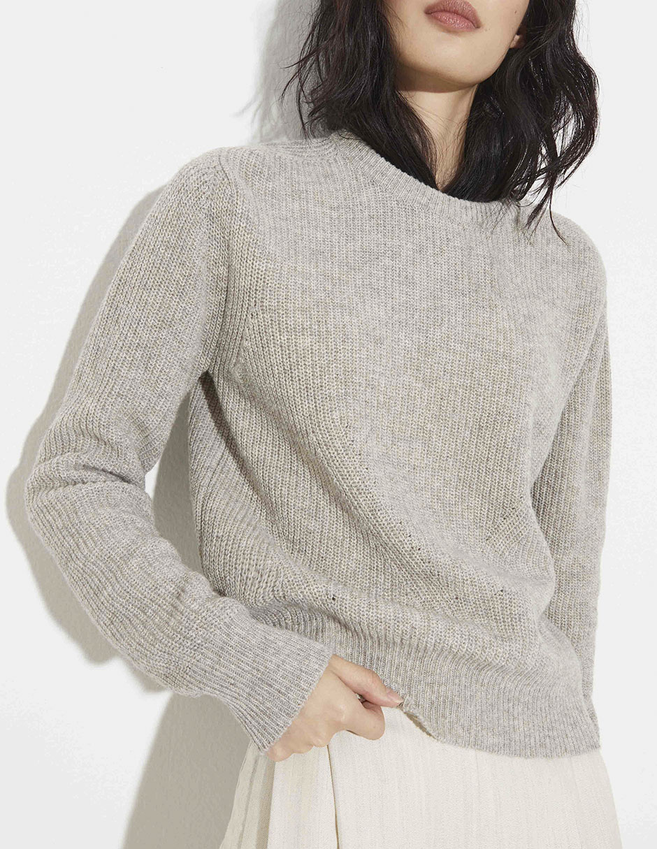 Suéter cuello redondo para mujer Suéter cuello redondo para mujer