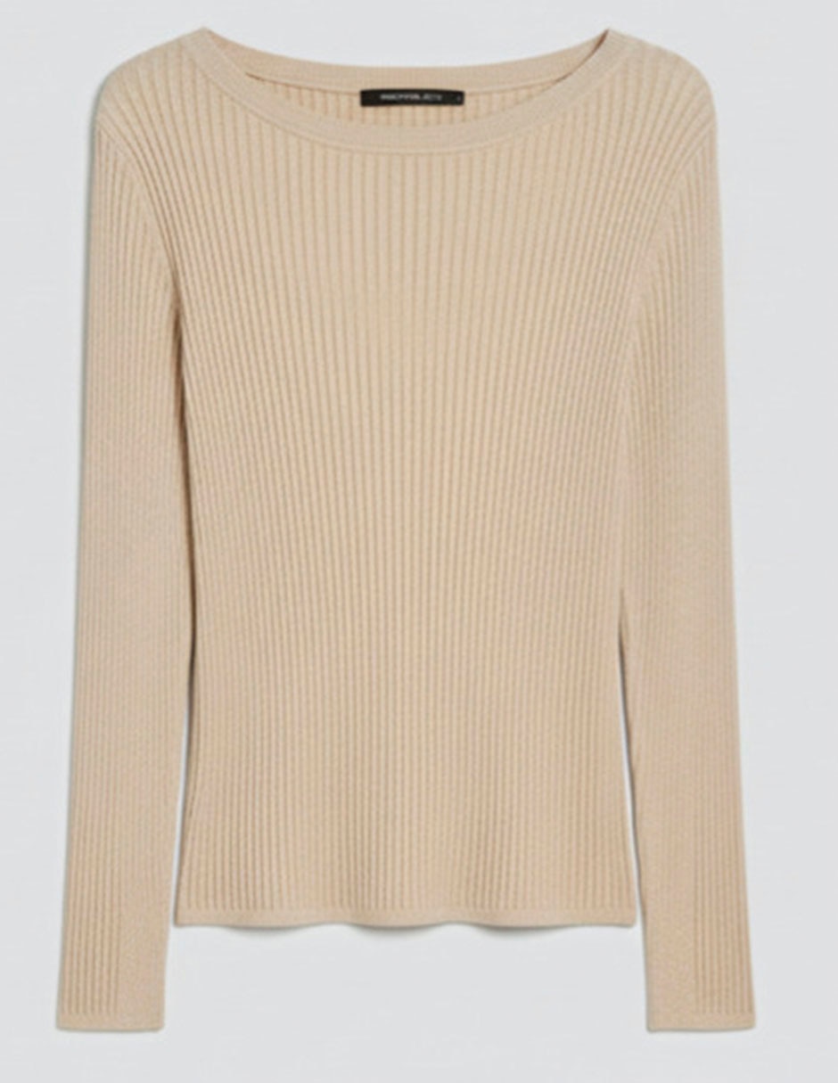 Suéter cuello redondo para mujer 5