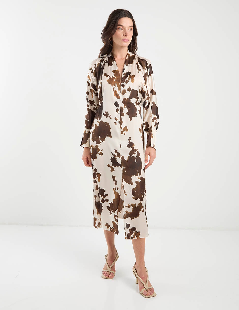 Vestido midi casual para mujer 1