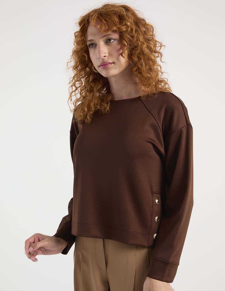 Blusa manga corta para mujer 7