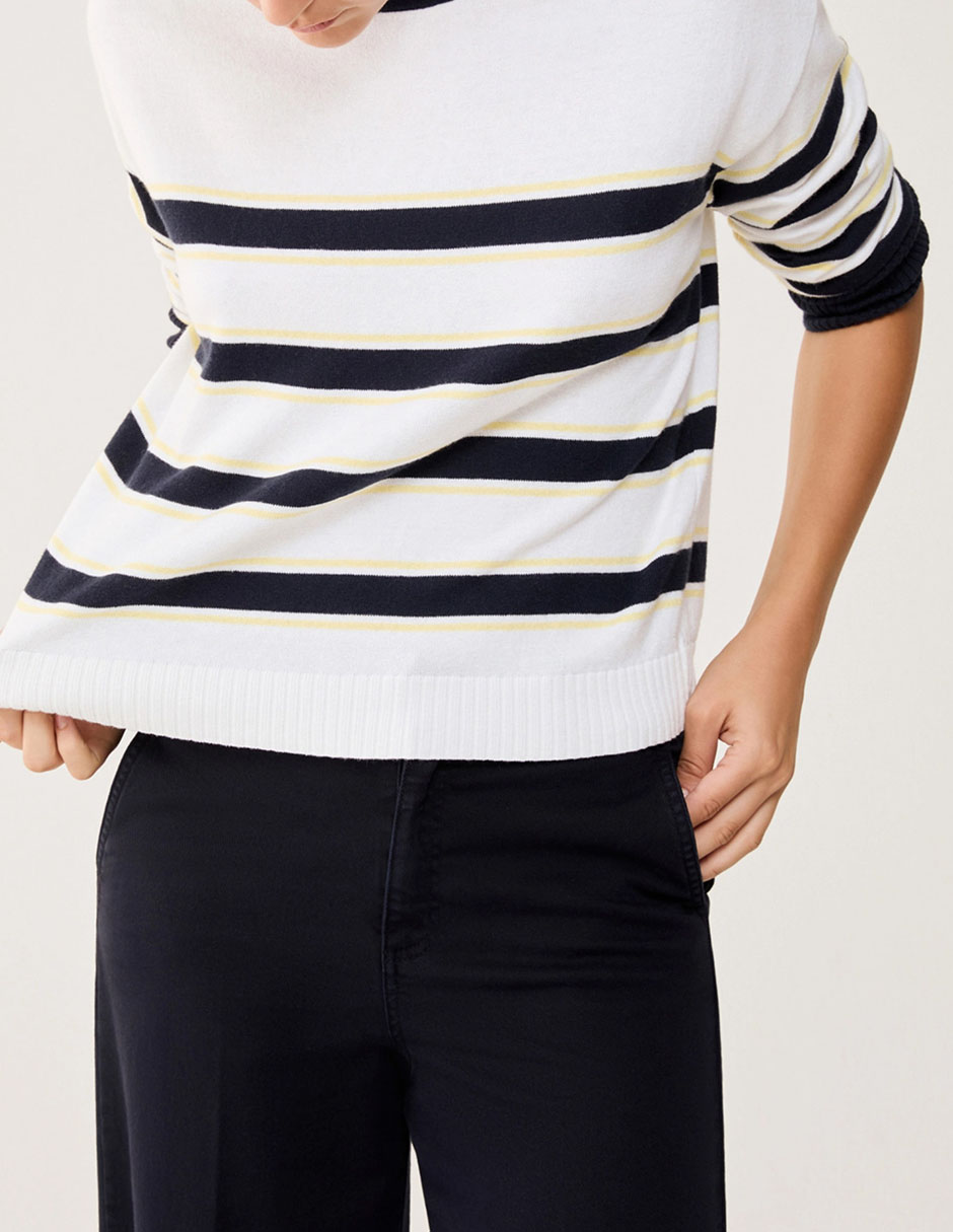 Suéter cuello redondo para mujer Suéter cuello redondo para mujer