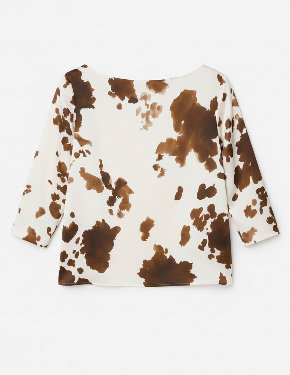 Blusa manga 3/4 para mujer 7