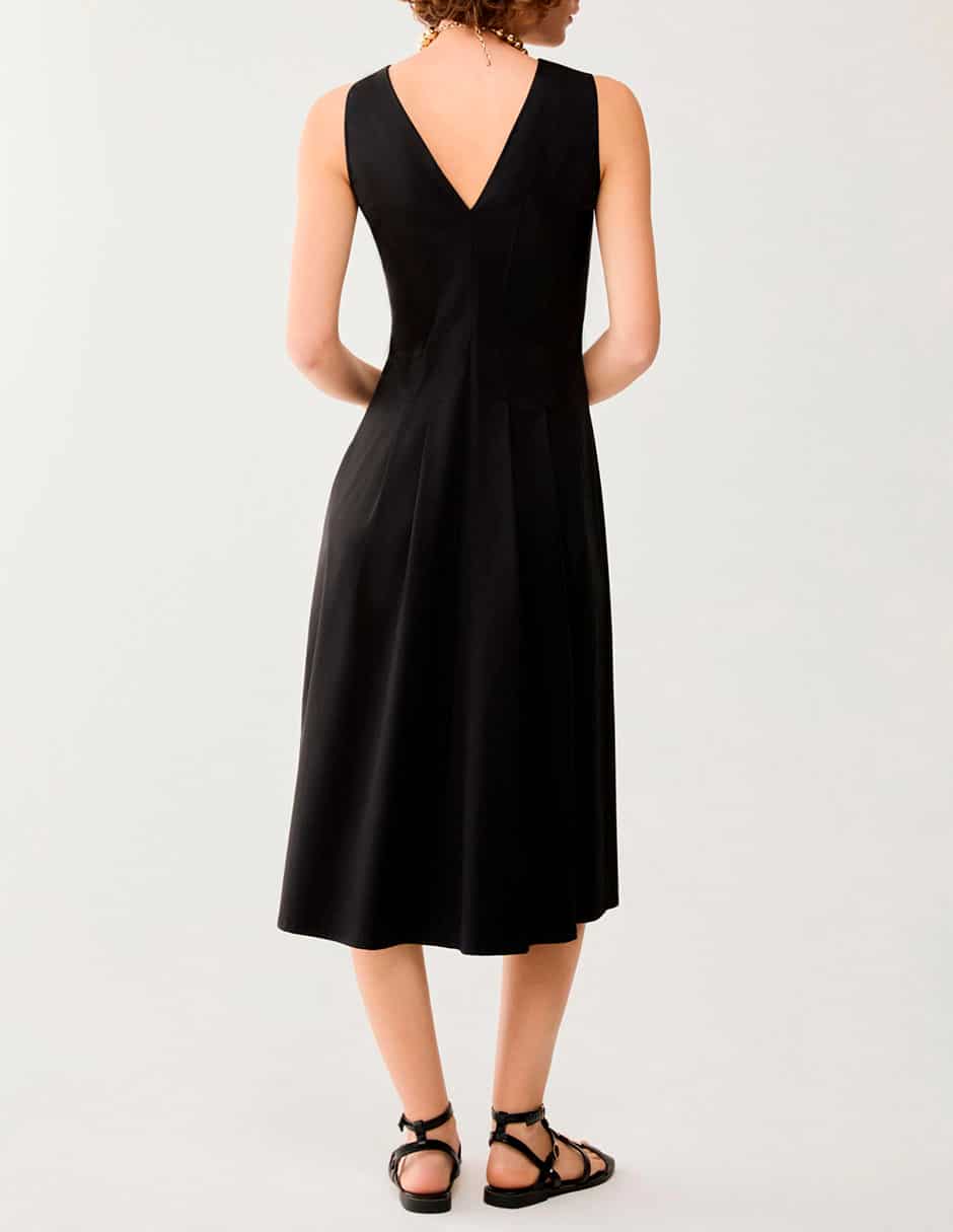 Vestido midi casual Maranta para mujer 4