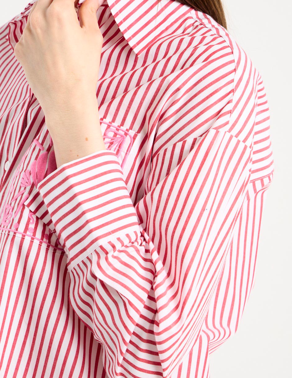 Camisa Pennyblack de algodón manga larga para mujer
