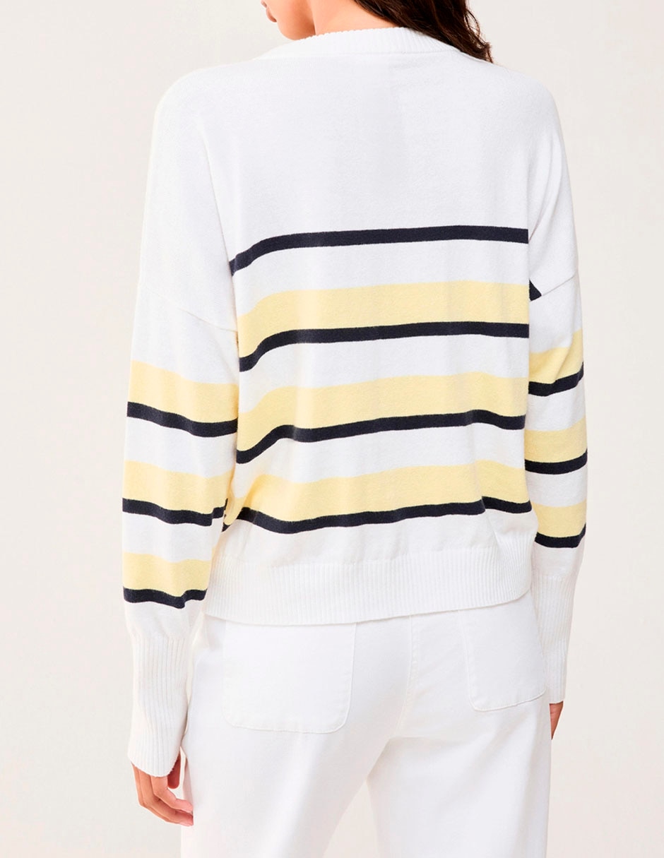 Suéter cuello redondo para mujer 6