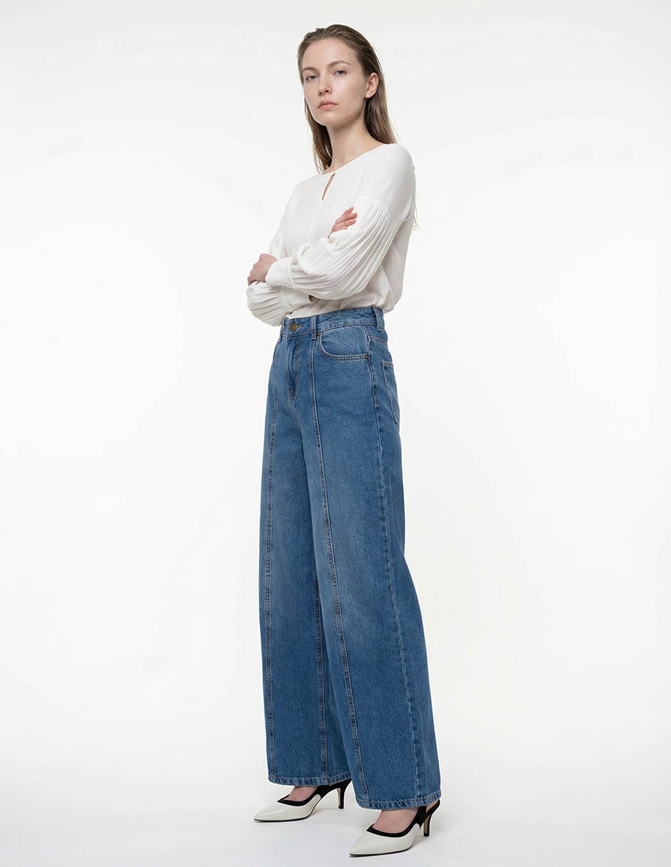JEANS PUDDLE03_SS26 POLIÉSTE 3