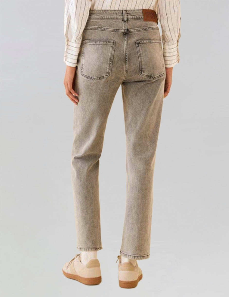 Jeans straight para mujer 2