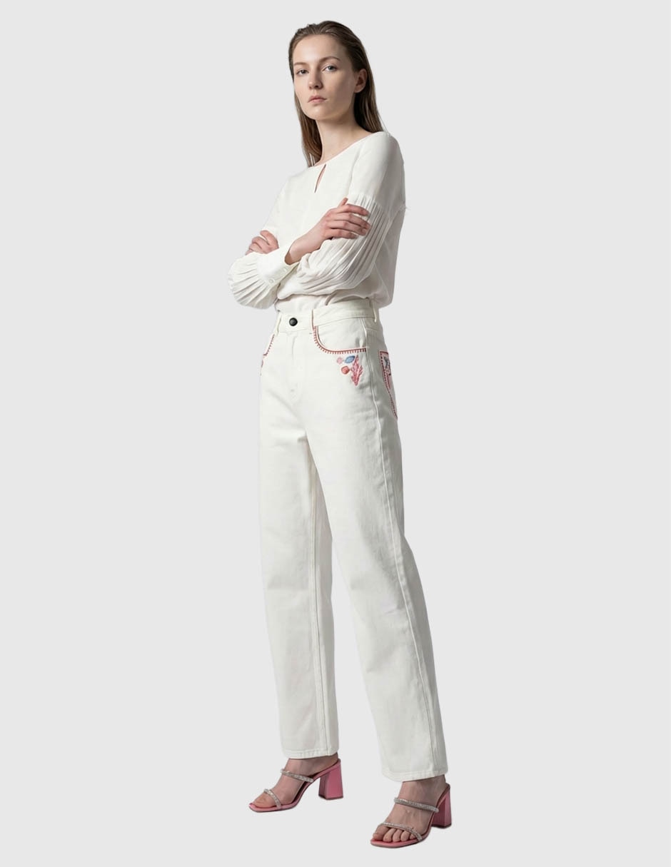 Pantalón amplio para mujer 3