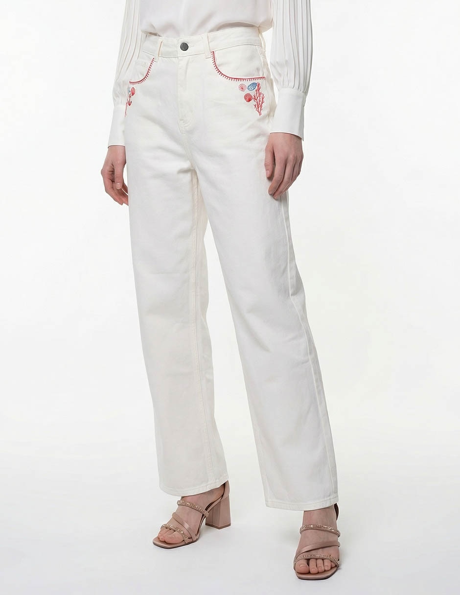 Pantalón amplio para mujer