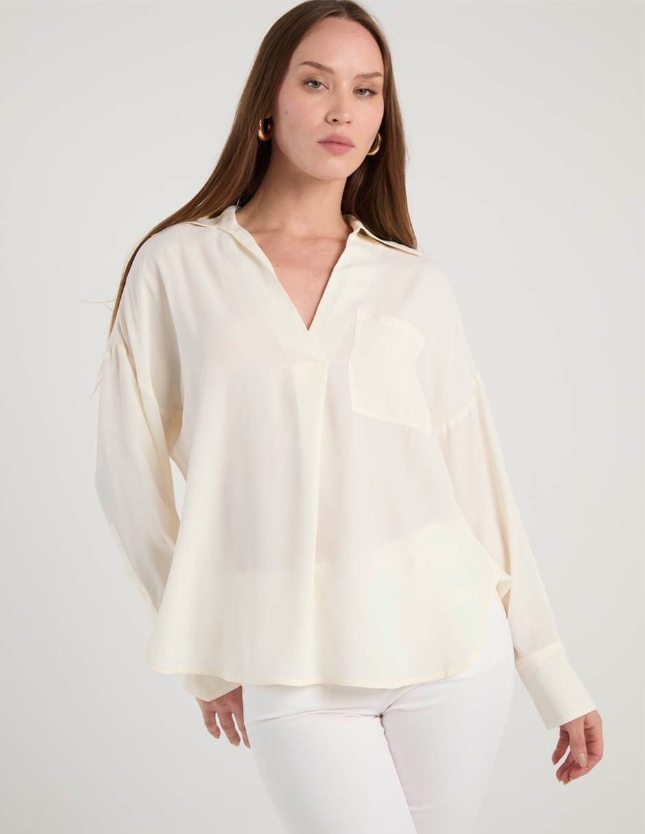 Blusa manga larga para mujer 1