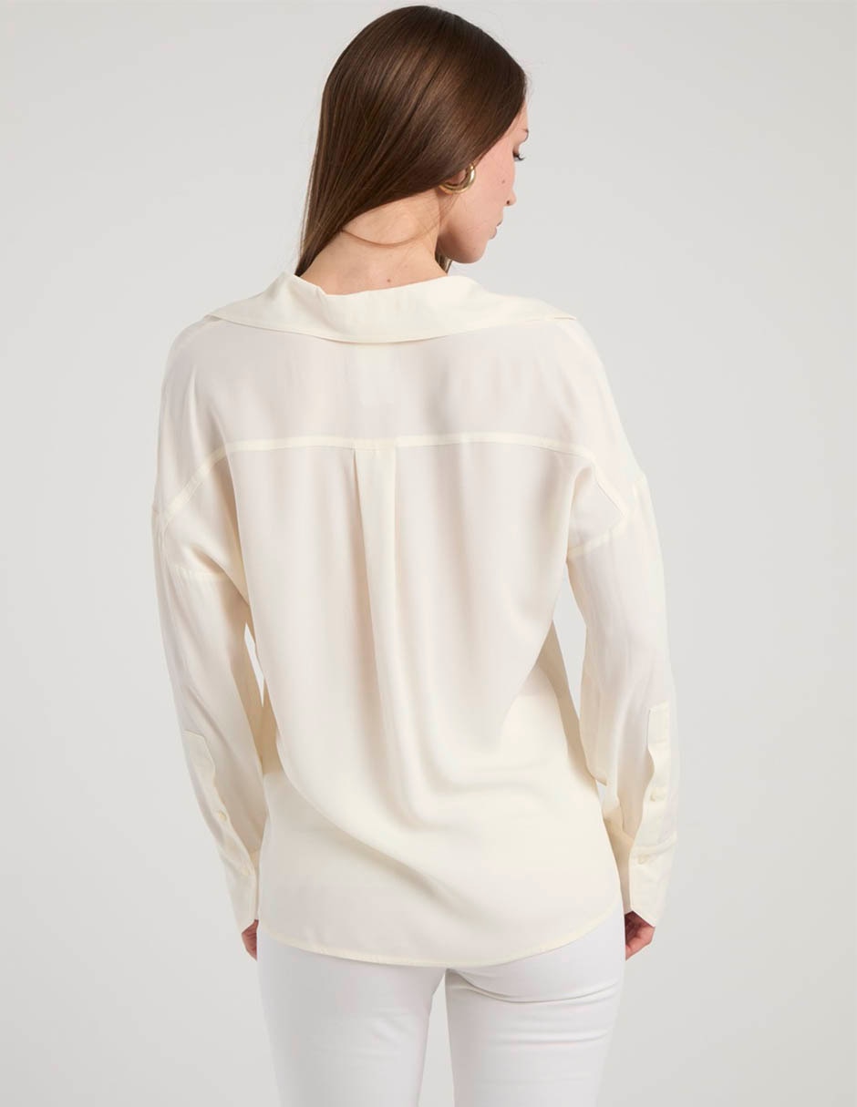 Blusa manga larga para mujer 11
