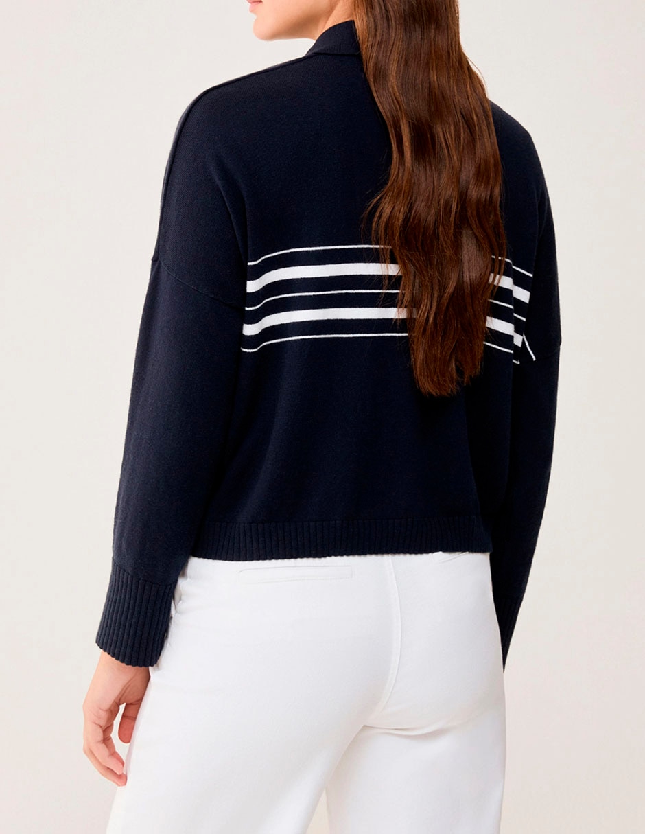 Suéter cuello redondo para mujer 6